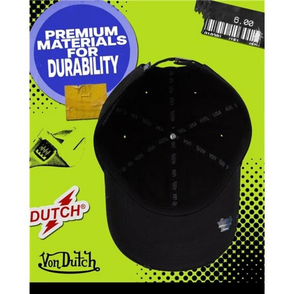 Vintage distressed baseball cap unisex cotton adjustable curved brim retro hat - Picture 4 of 8